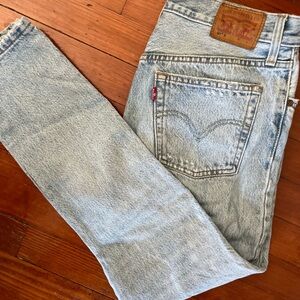 Levi 501 High-rise Straight Jeans